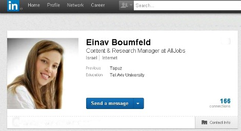 פרופיל Linkedin פרופיל Linkedin